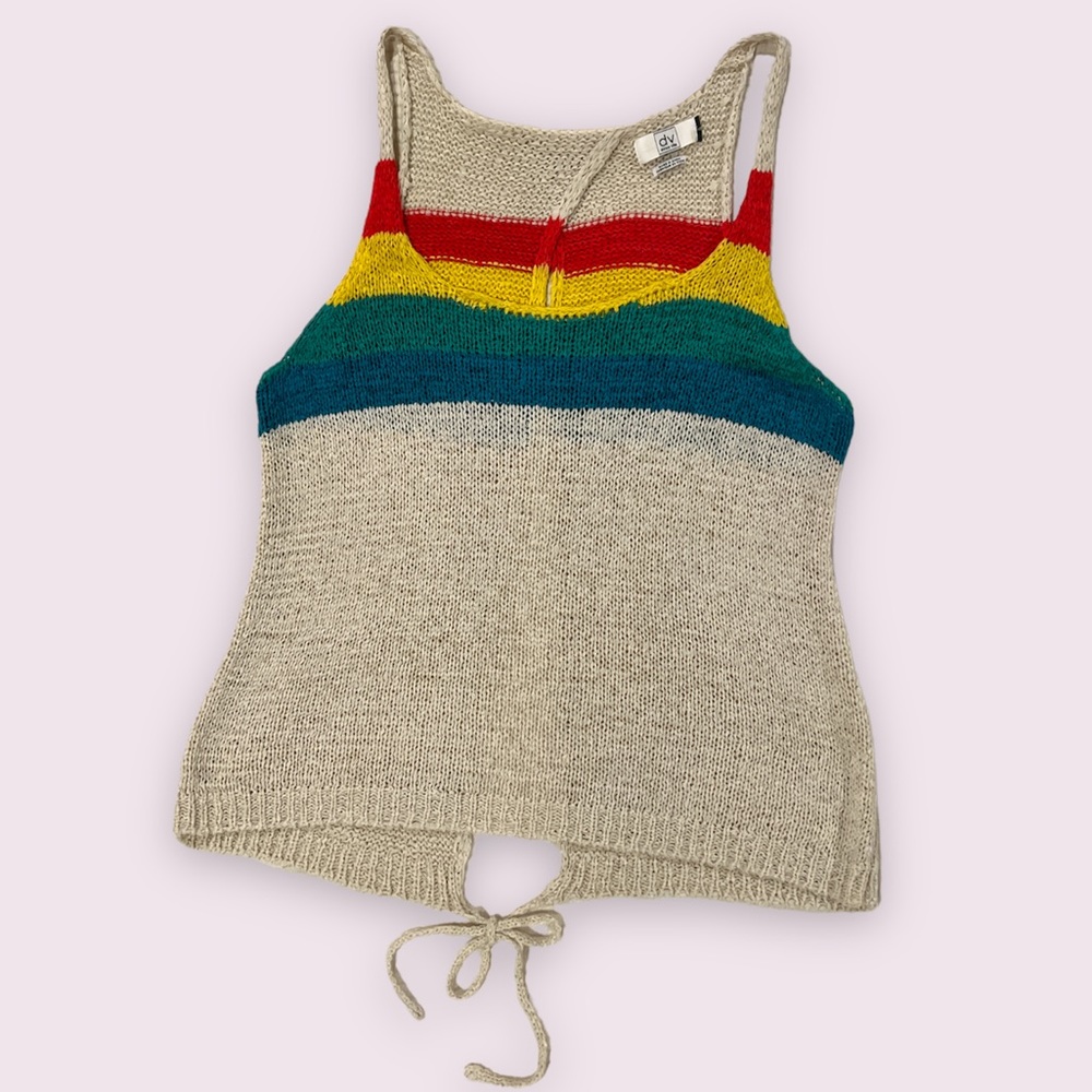 Open Back Tank Sweater by DV Dolce Vita 🌈
